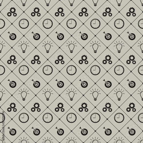 Clocks, gears, target, ligh...