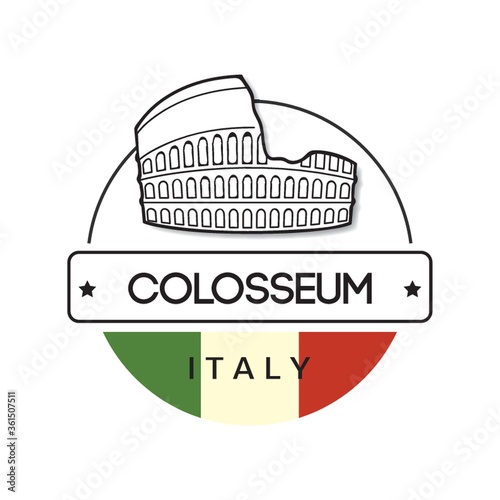 Colosseum label