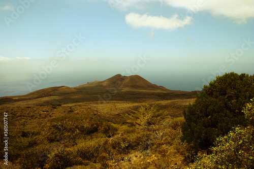 La Dehesa. Paisaje volcánico. Isla de El Hierro. 