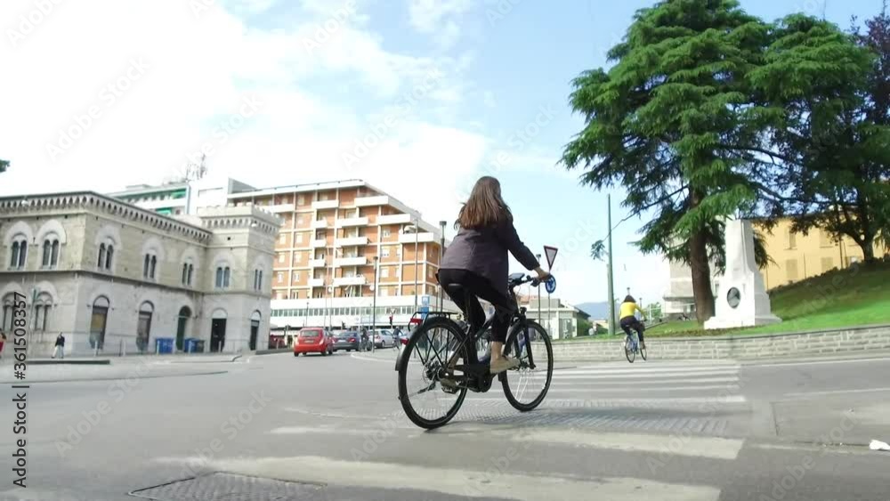 Ebike city trekking girl