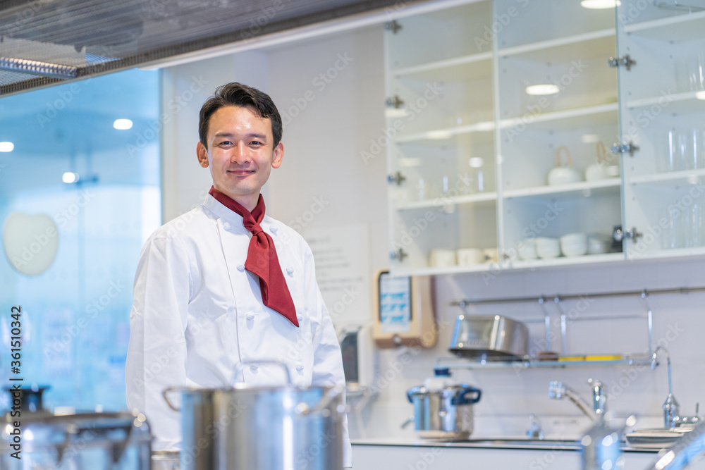料理人 日本人 ポートレート 料理人 日本人 ポートレート