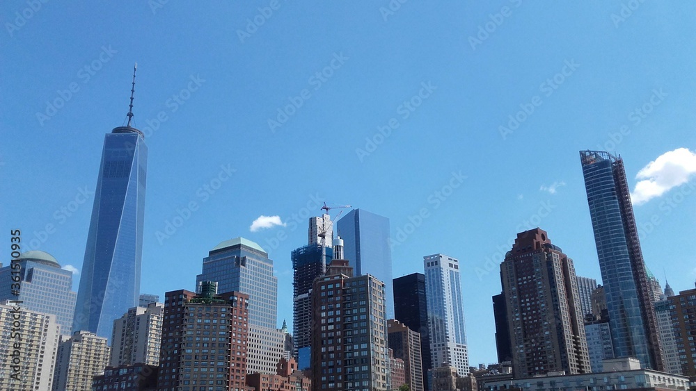 Paysages de la Ville de New York aux Etats-Unis