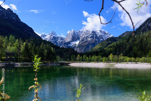 Lake Jasna in spring