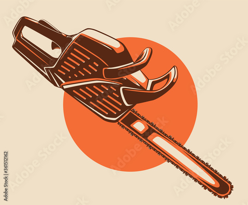 Chainsaw colored