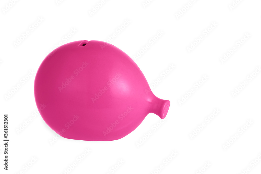 color ceramic piggy-bank isolated on a white background color ceramic piggy-bank isolated on a white background