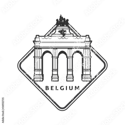 Belgium stamp