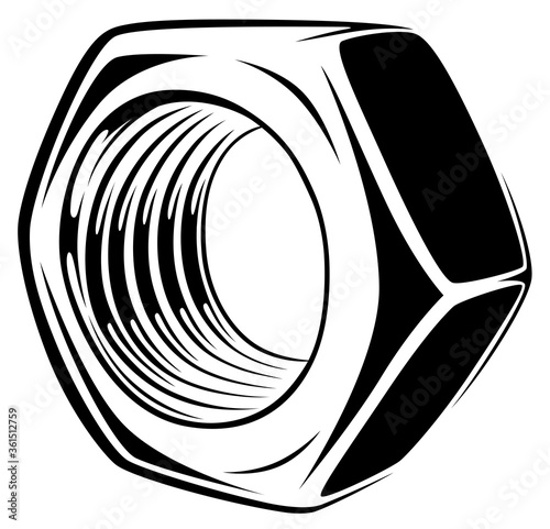 Hex nut