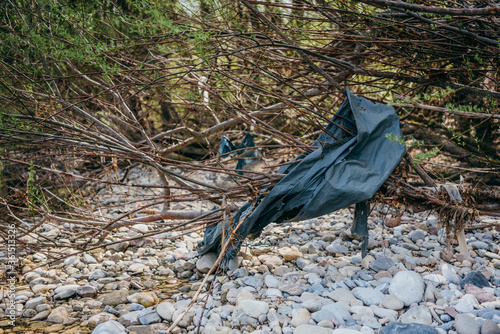 Pollution in the nature
