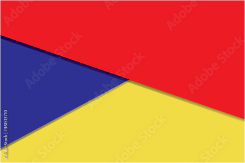 red blue yellow abstract background