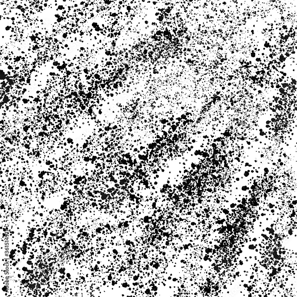 Bitmap image for background. Abstract black and white spotted background.