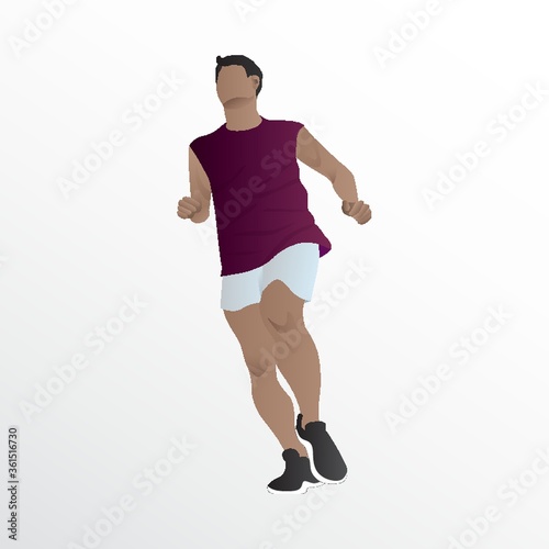 Man running
