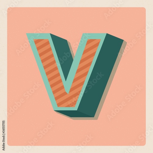 Letter v