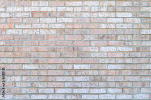 Grunge brown and white brick background