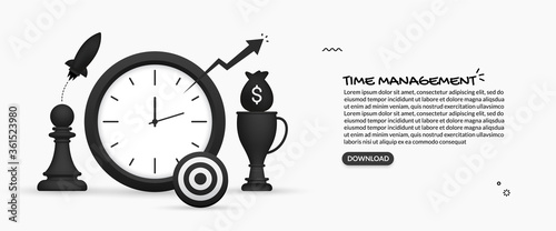 Super productive routines with time management, plan your daily and long term goal