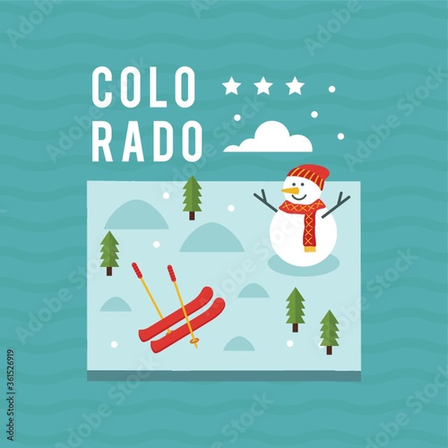 Map of colorado state