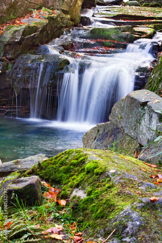 Satina WateBeautiful waterfall near Satina in the Czech Republicrfall