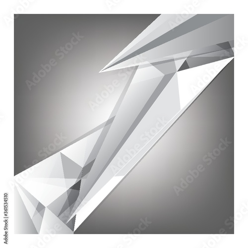 Abstract faceted background