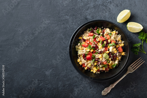 mexican quinoa bowl