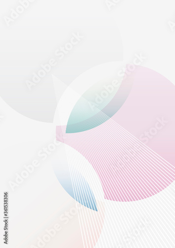 Design Kreise Strahlen