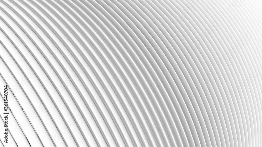 Abstract pattern of circle shape with the effect of move. White clean rings animation. Abstract background for business presentation. Seamless loop 4k 3d render Abstract pattern of circle shape with the effect of move. White clean rings animation. Abstract background for business presentation. Seamless loop 4k 3d render