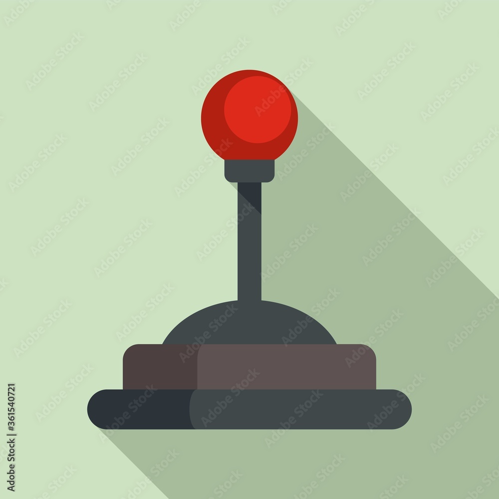 Video game joystick icon. Flat illustration of video game joystick vector icon for web design Video game joystick icon. Flat illustration of video game joystick vector icon for web design