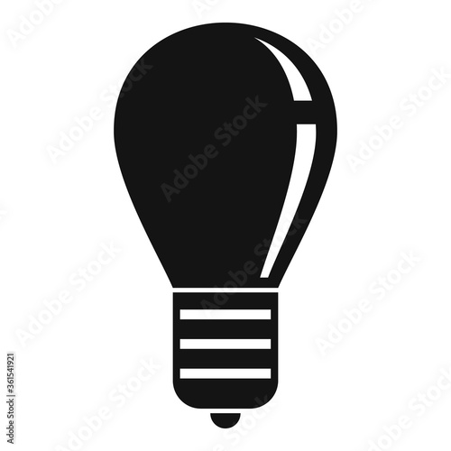 Gamification bulb idea icon. Simple illustration of gamification bulb idea vector icon for web design isolated on white background