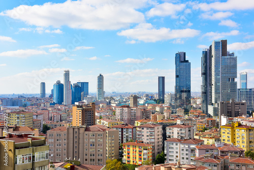 Istanbul view from the city center. Turkey.