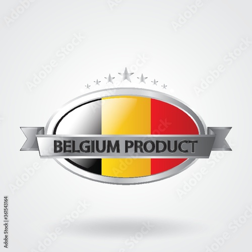 Free Download Belgium label - GFXLoad