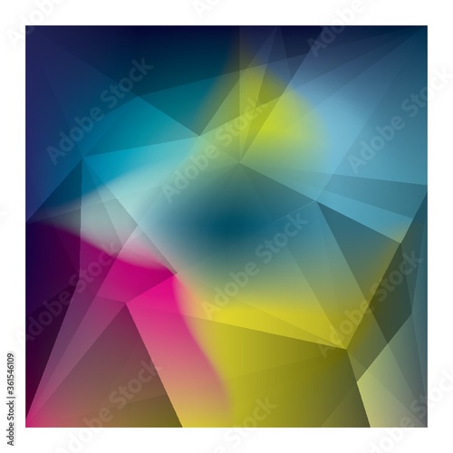 Abstract faceted background
