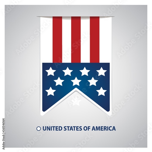 Usa hanging pennants