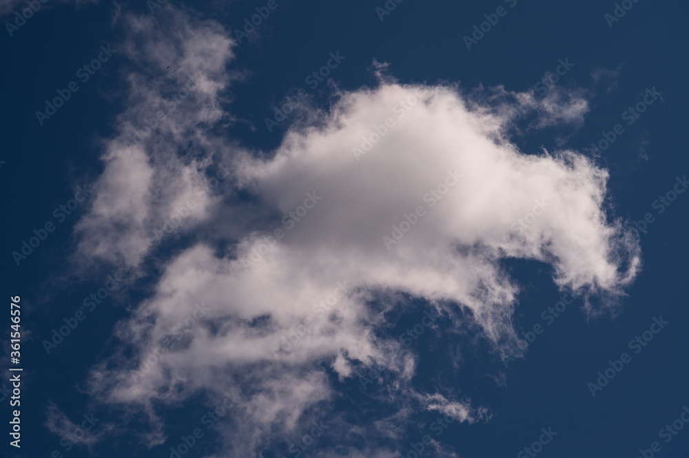 blue background sky with white clouds