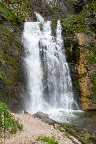 Fototapeta Naklejka Na Ścianę i Meble -  waterfall at palfauer wasserlochklamm in the austrian alps