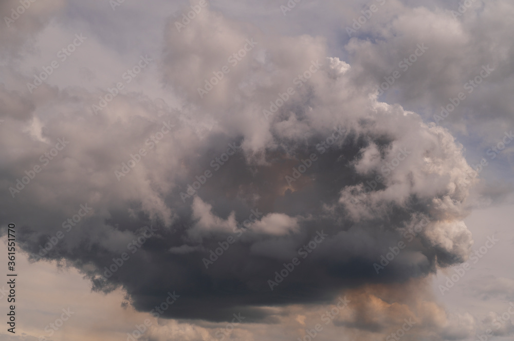 sky background of gray atmospheric clouds sky background of gray atmospheric clouds