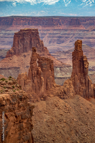 Buck Canyon Towers © Andy Konieczny