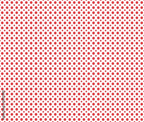 red white polka dots