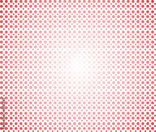 red polka dots background