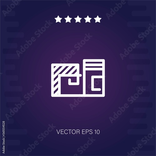 boxes vector icon