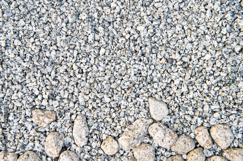 砂利と小石