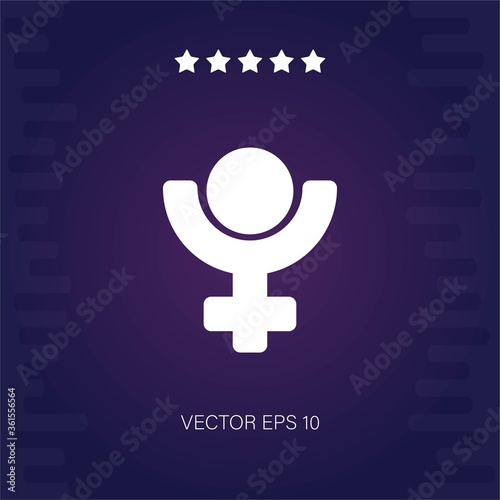 pluto vector icon
