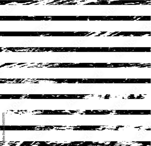 Grunge stripes set . Vector