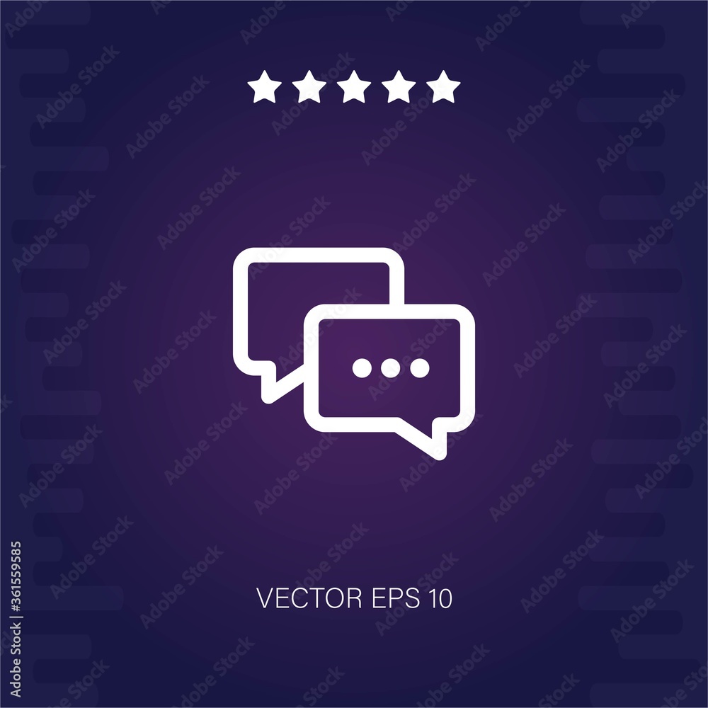 chat vector icon chat vector icon