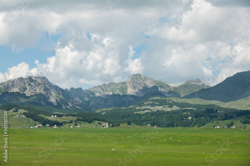 Durmitor mountain range in Zabljak (Montenegro)