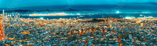 Panoramic view of the San Francisco city. © BRIAN_KINNEY