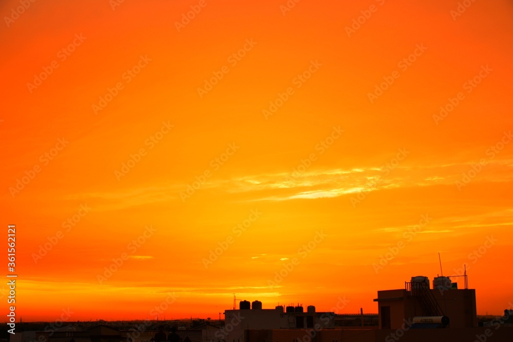 Sunrise/Sunset at Kutch, Gujarat, India Sunrise/Sunset at Kutch, Gujarat, India