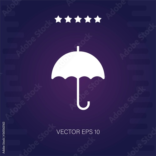 umbrella vector icon