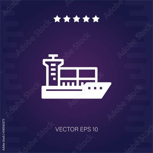 ship vector icon