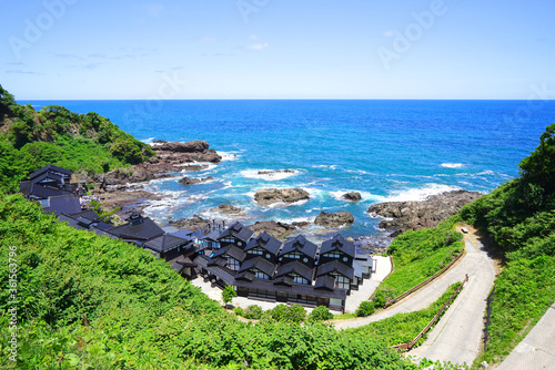 Suzu Cape, Suzu city, Ishikawa pref., Japan. The three major power spots in Japan. photo