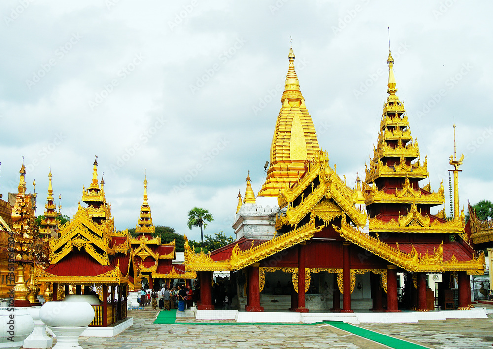 Naklejka premium Bagan templi