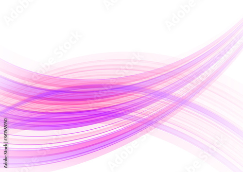 ピンク色の幾何学模様抽象背景波形素材