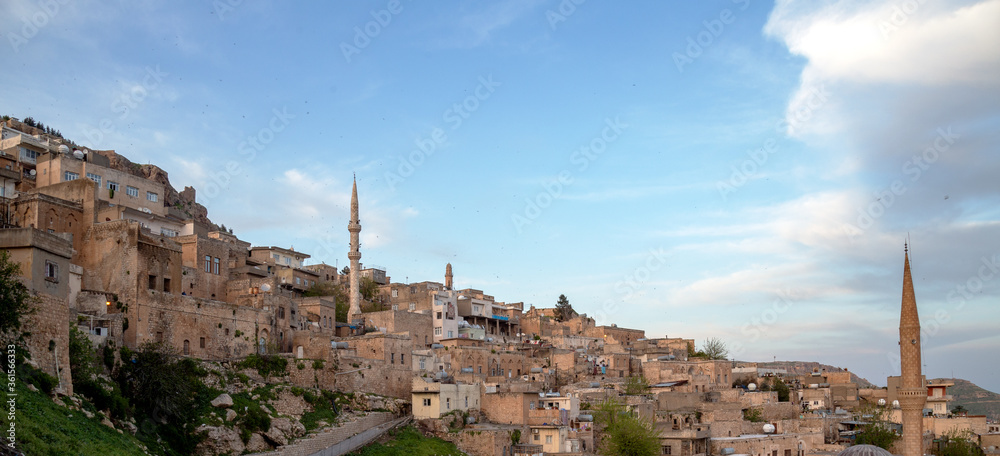 Mardin City in Turkey. Mardin is a historical city in Southeastern Anatolia, Turkey.